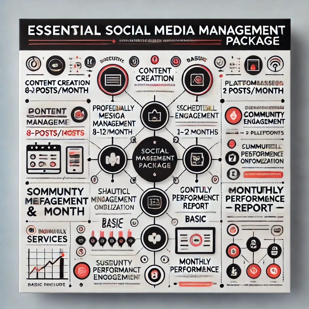 Essential Social Media Management Package